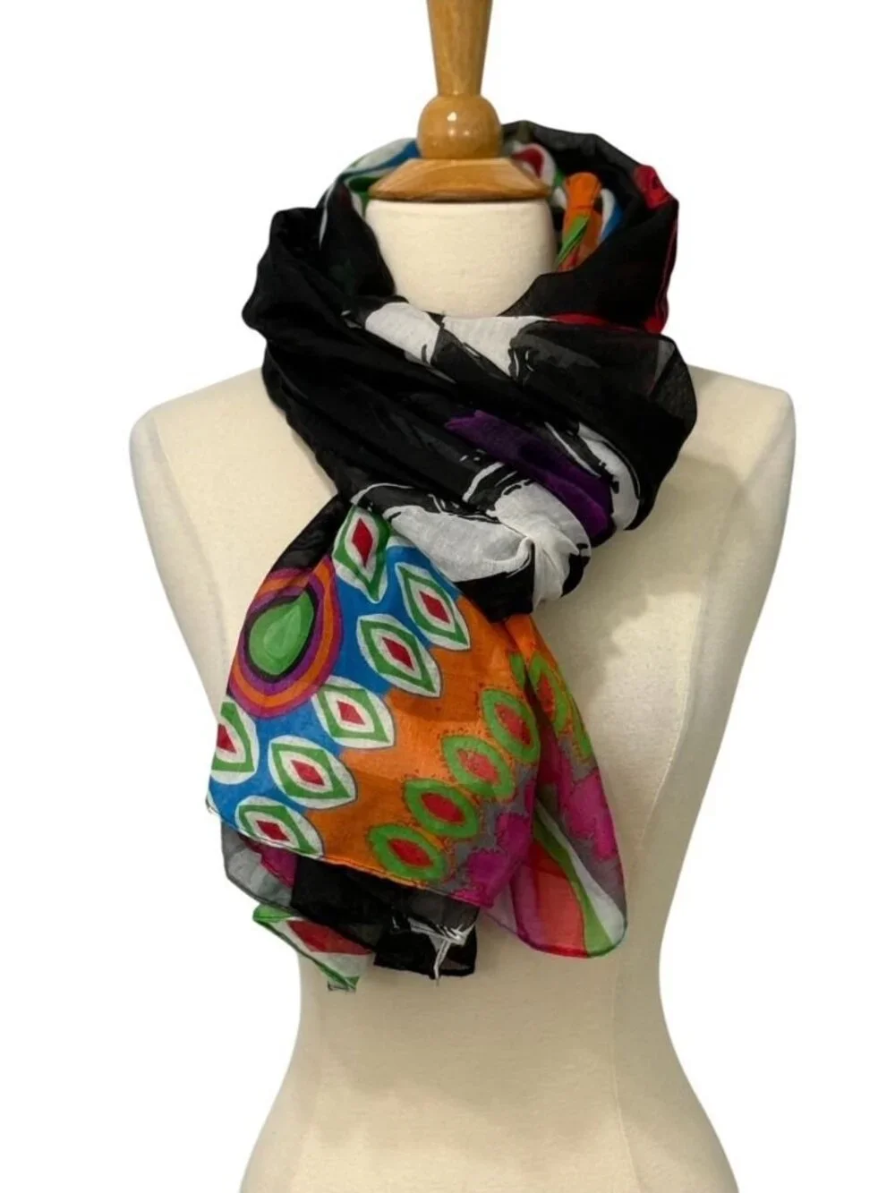 Desigual Women's Scarf Large 42 x 74.5 Artsy 